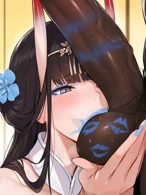 【ABYSOTH】Noshiro BBC blue lips oral [AI Generated]_a_095