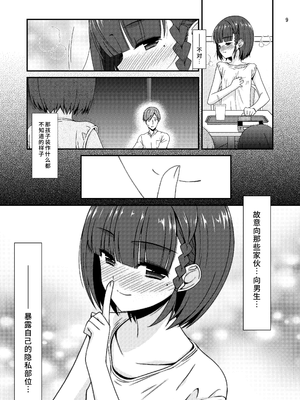 [こうや堂 (みずきえいむ)] ミセタガリのオンナノコ [中国翻訳] [DL版]_09