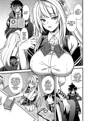 [あいがも堂(あやかわりく)] 魔法学院の落ちこぼれ。天才エルフ少女に全裸解放の魔法をかけてみた [英文] [無修正] [DL版]_011