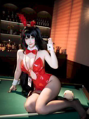 Rioko凉凉子 - 碧蓝航线 大凤 桌球兔女郎_06